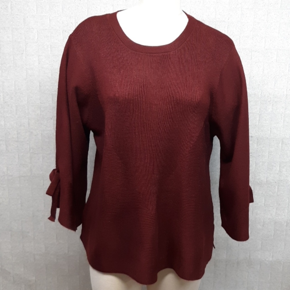 Cliche Maroon Sweater